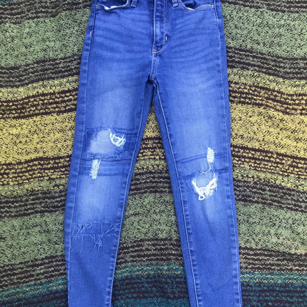 Old Navy Kids Distressed Rockstar Jeggings